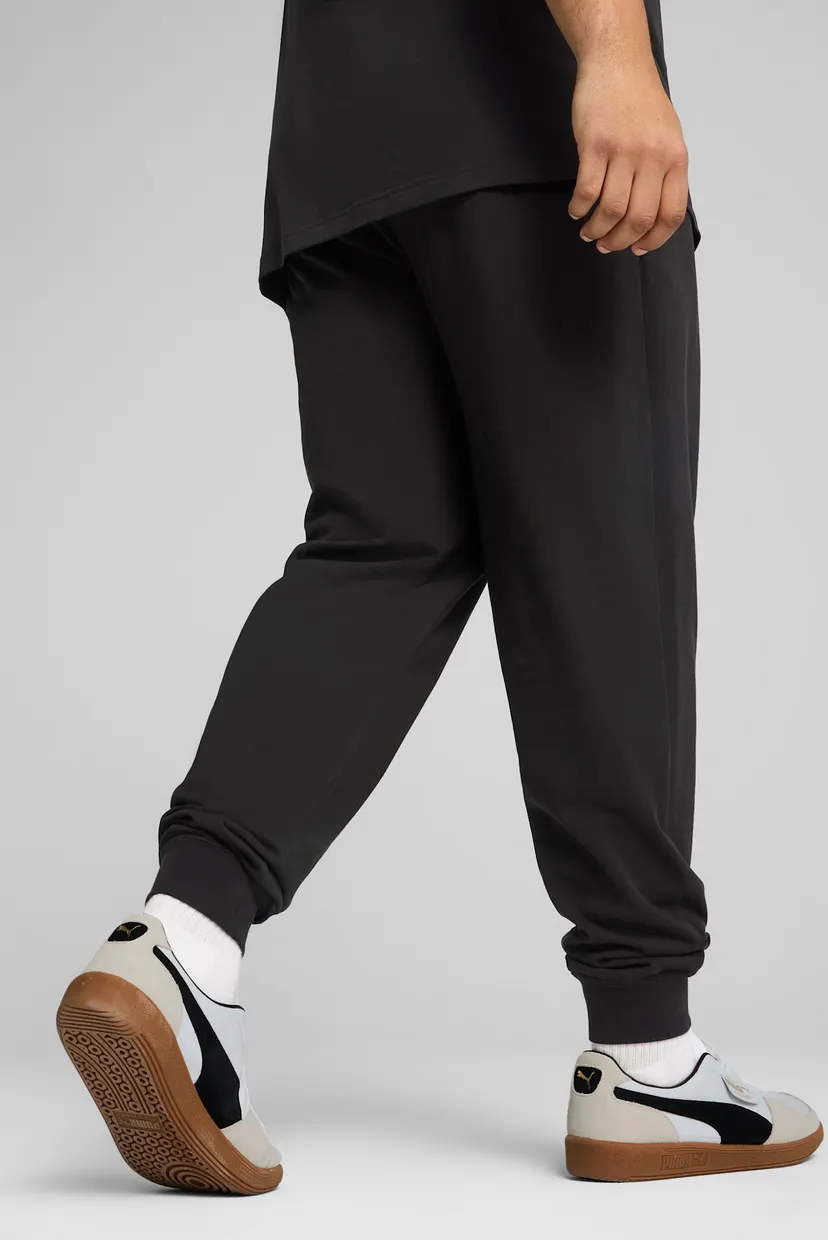 Мужские черные спортивные брюки Essentials No. 1 Logo Jersey Pants Men 3