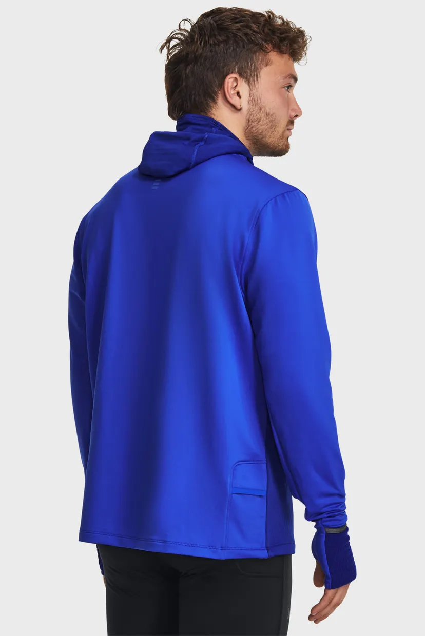 Чоловіче синє худі QUALIFIER COLD HOODY 3
