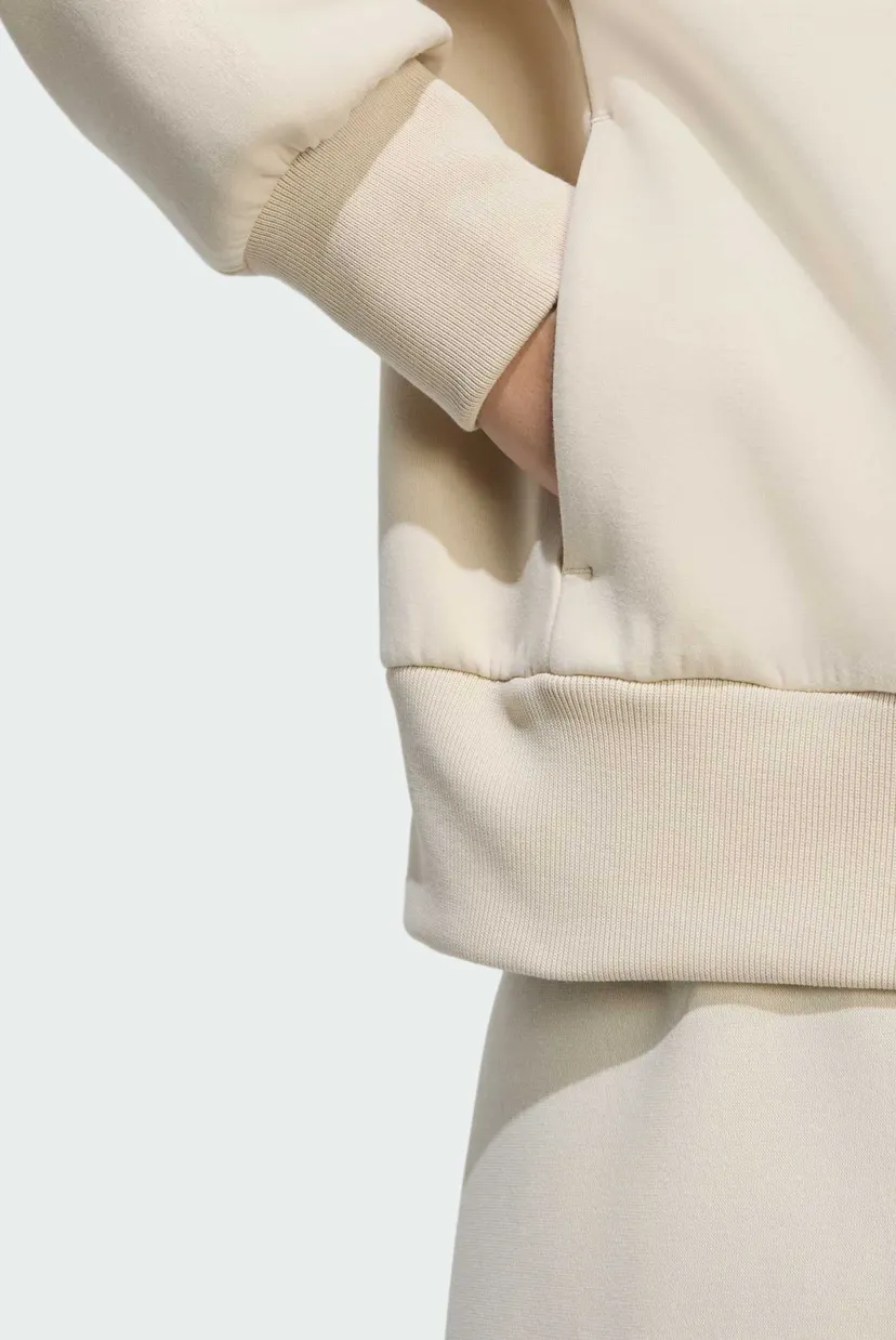 Женское бежевое худи SOFT LUX FULL-ZIP 5