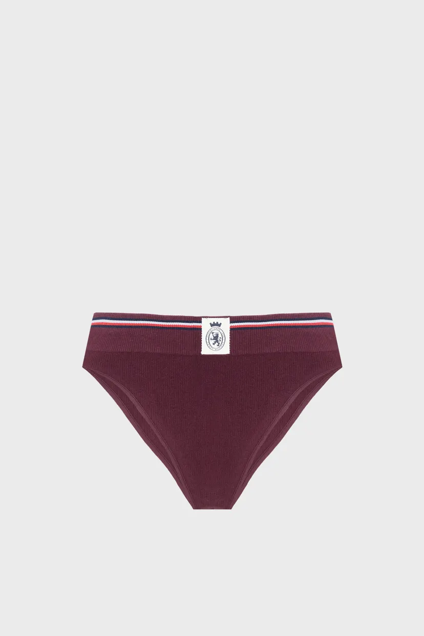 Жіночі бордові трусики BIKINI 5