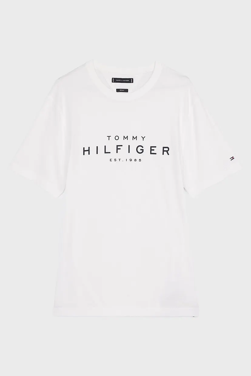 Чоловіча біла футболка BIG HILFIGER TEE 5