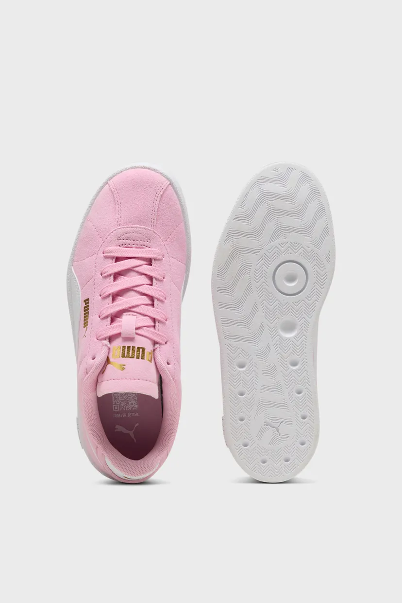 Дитячі рожеві замшеві снікерси PUMA Club II Sneakers Youth 4