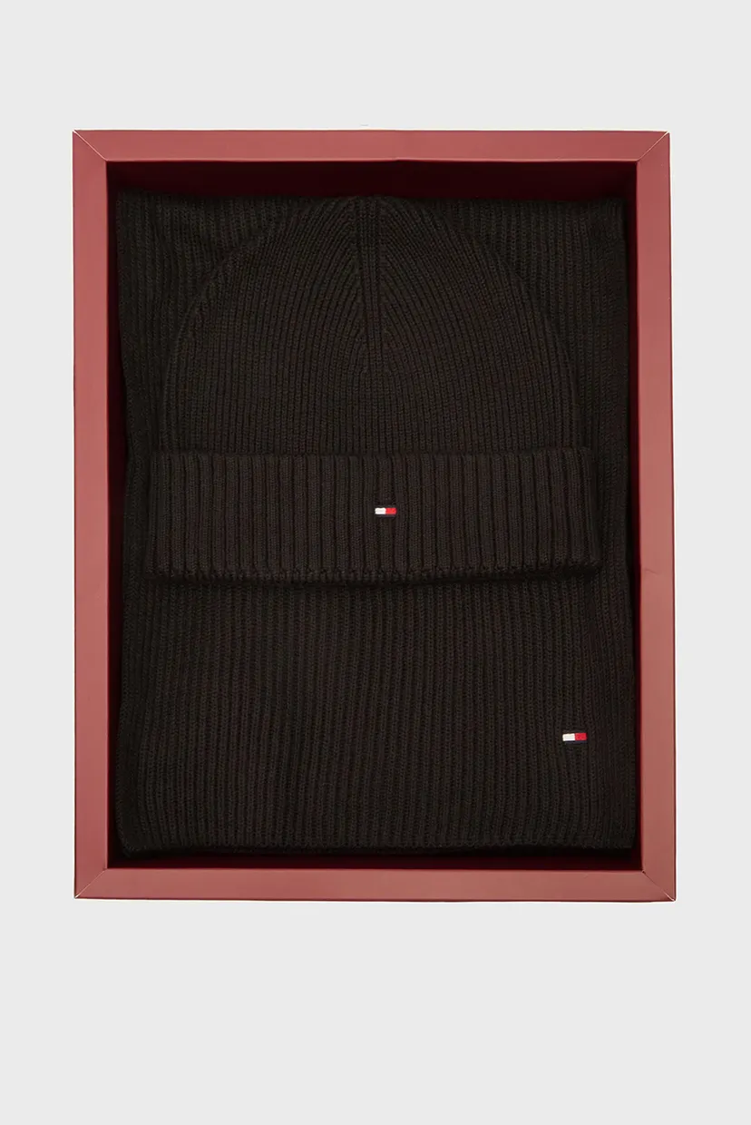 Чоловічий набір аксесуарів (шапка, шарф) FLAG PIMA COTTON BEANIE & SCARF 6