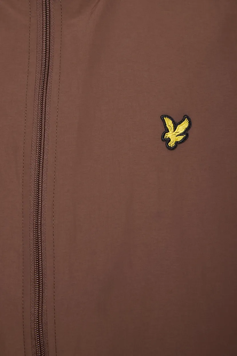 Чоловіча коричнева вітровка ZIP THROUGH HOODED JACKET 3