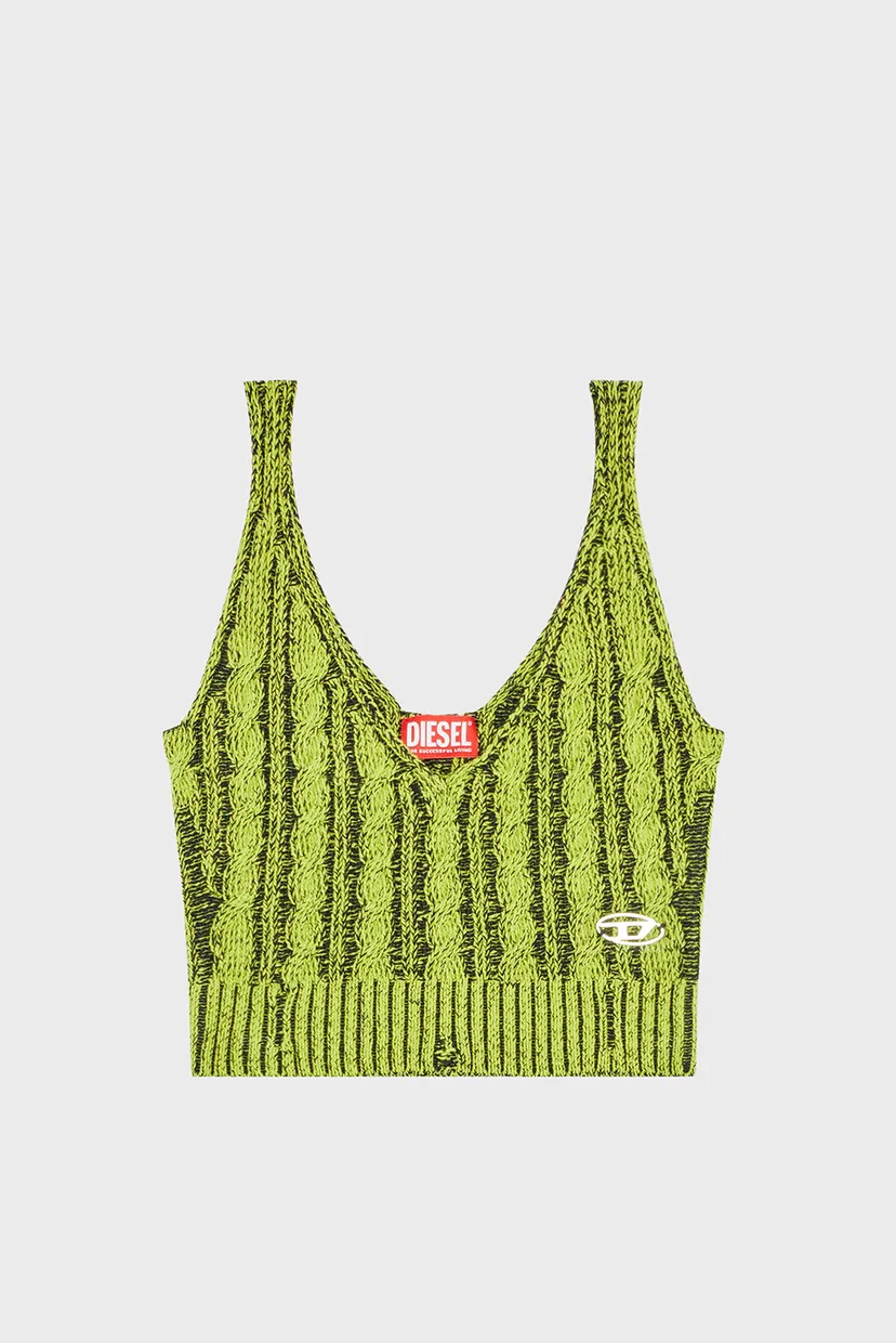 Женский салатовый топ M-MILOS KNITWEAR 4