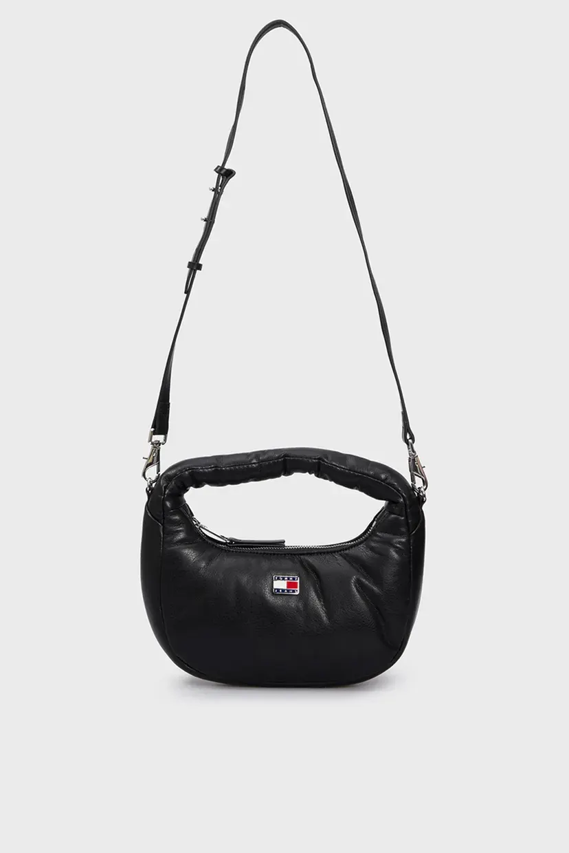 Женская черная сумка TJW PILLOW MINI HOBO 5