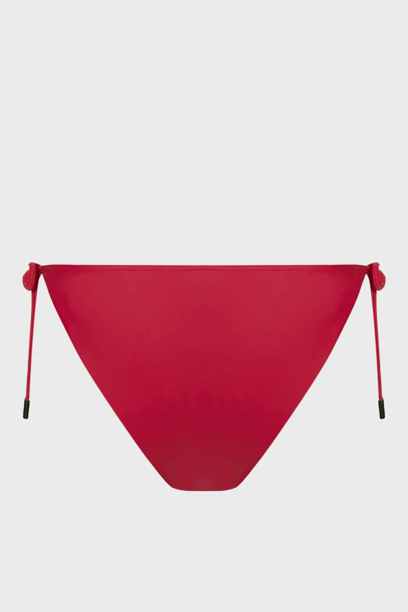 Жіночі малинові трусики від купальника STRING BIKINI BOTTOMS W/ LOGO 6