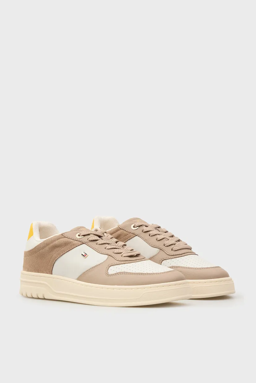 Женские кожаные сникерсы SPORTY CUPSOLE 3