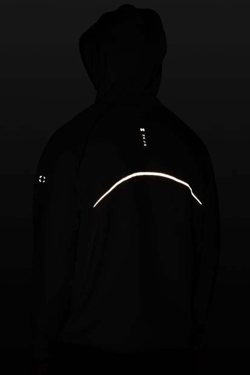 Чоловічий білий анорак UA Halo CW 1/2 Zip 5