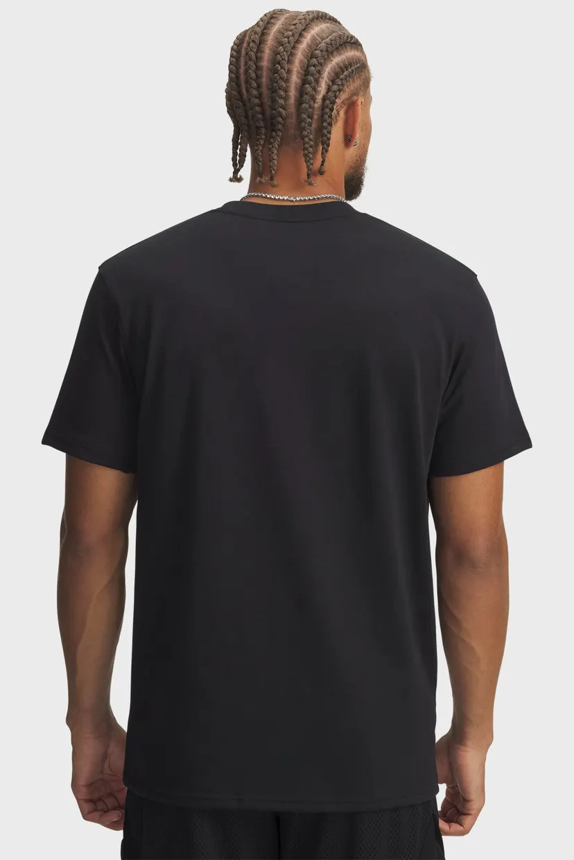 Мужская черная футболка Curry Trend Tee 1 3