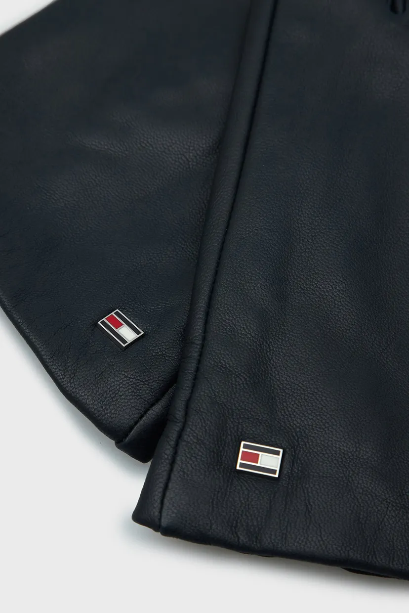 Чоловічі темно-сині шкіряні рукавички ESSENTIAL FLAG LEATHER 3