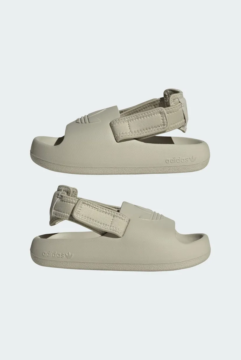 Дитячі бежеві сандалі Adifom Adilette Kids 7