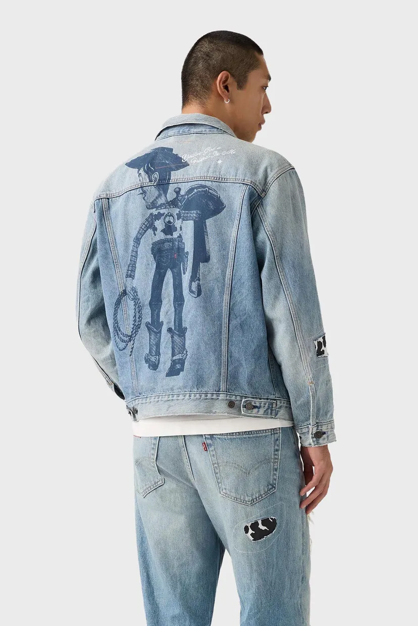 Мужская голубая джинсовая куртка Levi's® x Toy Story 3