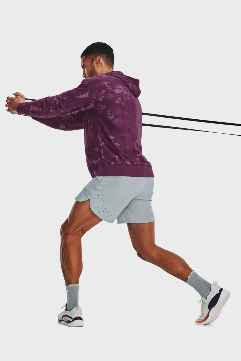 Чоловіче фіолетове худі UA Journey Terry Hoodie 6