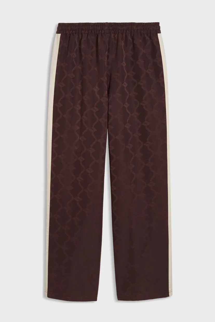 Женские коричневые спортивные брюки с узором T7 Track Pants Women 5