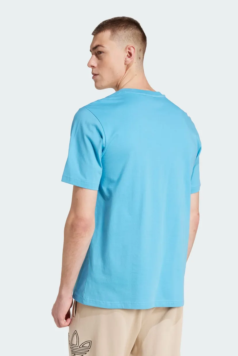 Чоловіча блакитна футболка adidas Originals 3