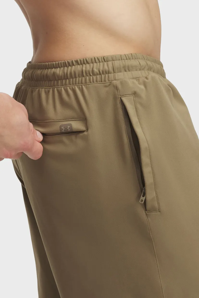 Чоловічі оливкові шорти UA Meridian Shorts 4