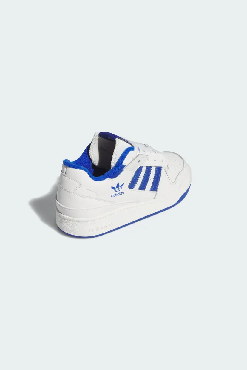 Дитячі білі шкіряні снікерси Forum Low CL Kids 5