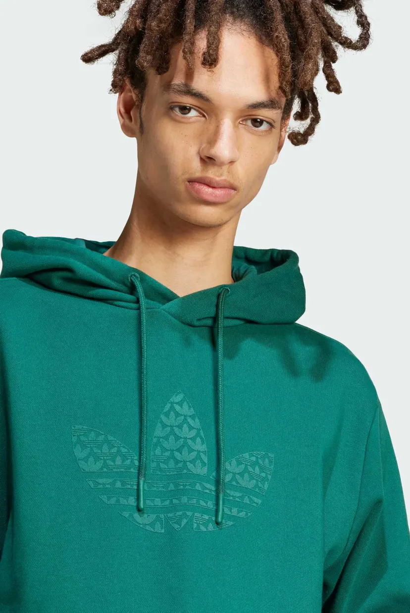 Чоловіче зелене худі adidas Originals 4