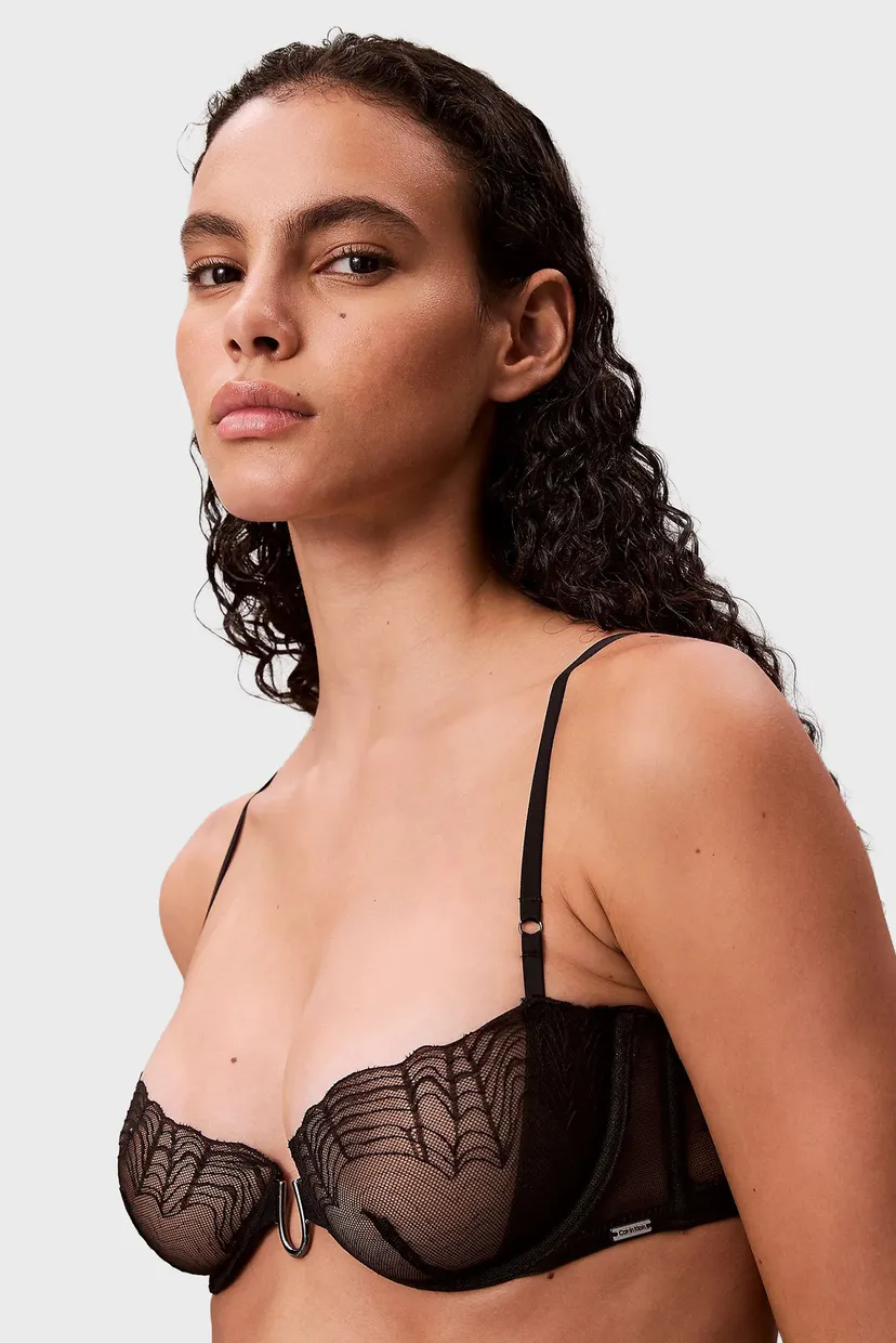 Жіночий чорний бюстгальтер UNLINED BALCONETTE 4