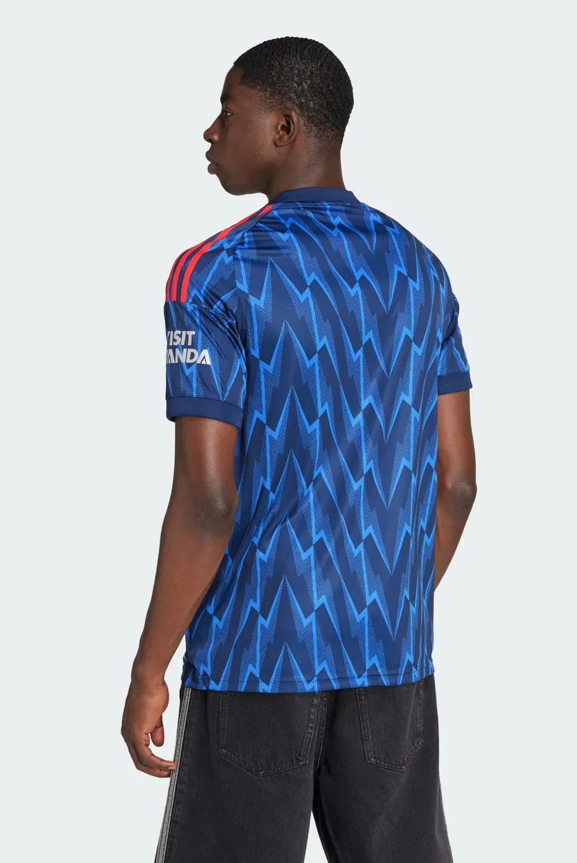 Чоловіча синя футболка з візерунком Arsenal 25/26 Away 3