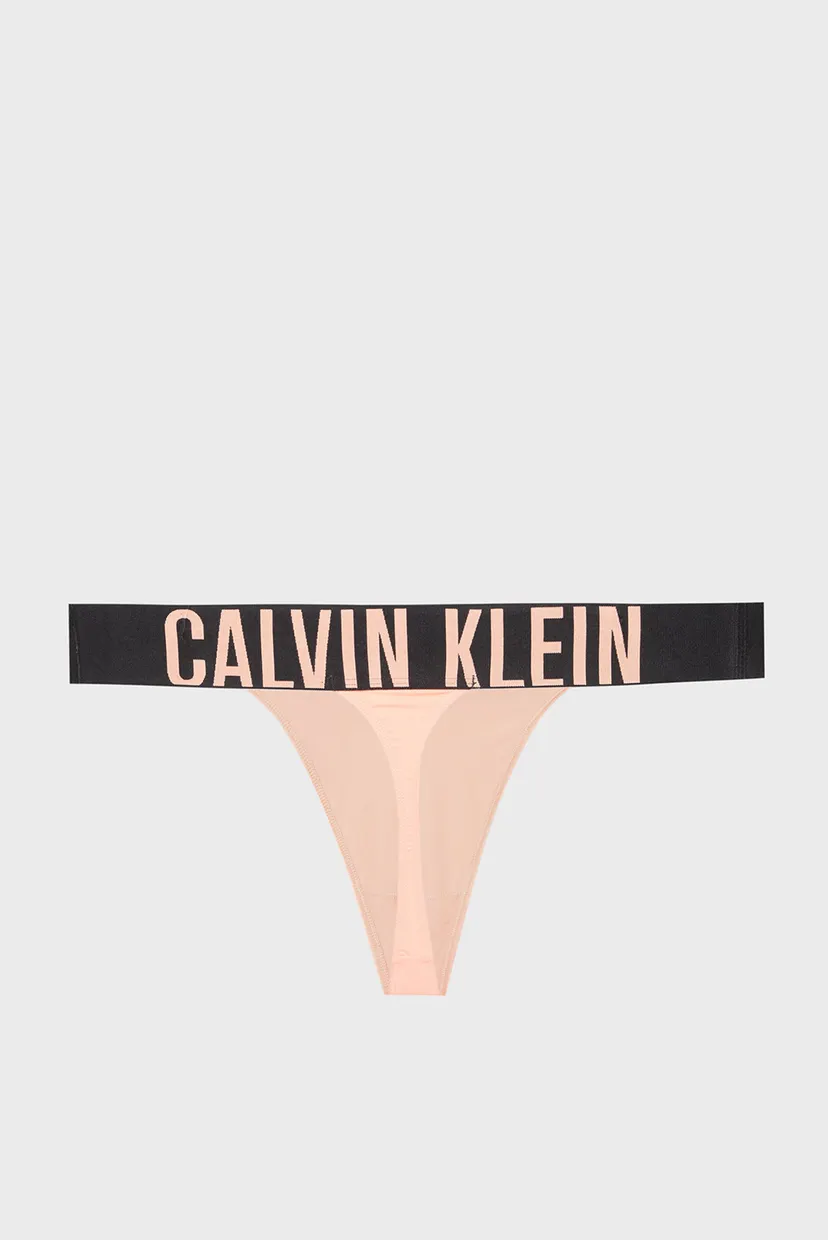 Жіночі персикові трусики HIGH LEG THONG 8