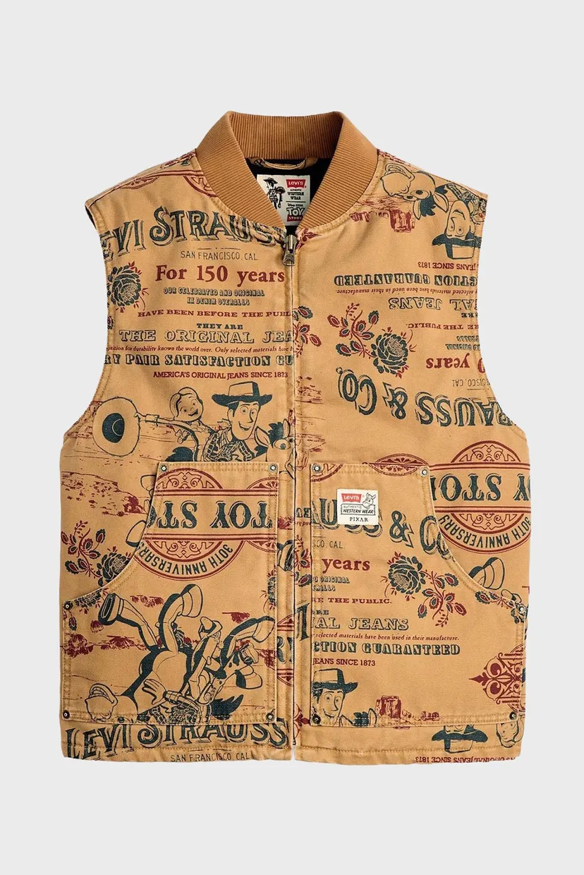 Мужской коричневый жилет Levi's® x Toy Story 8