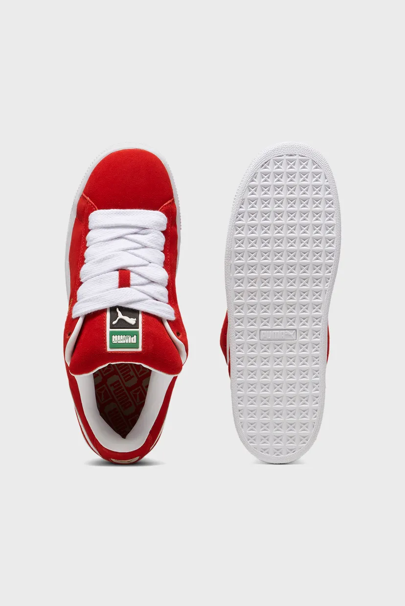 Красные замшевые сникерсы Suede XL Sneakers 5