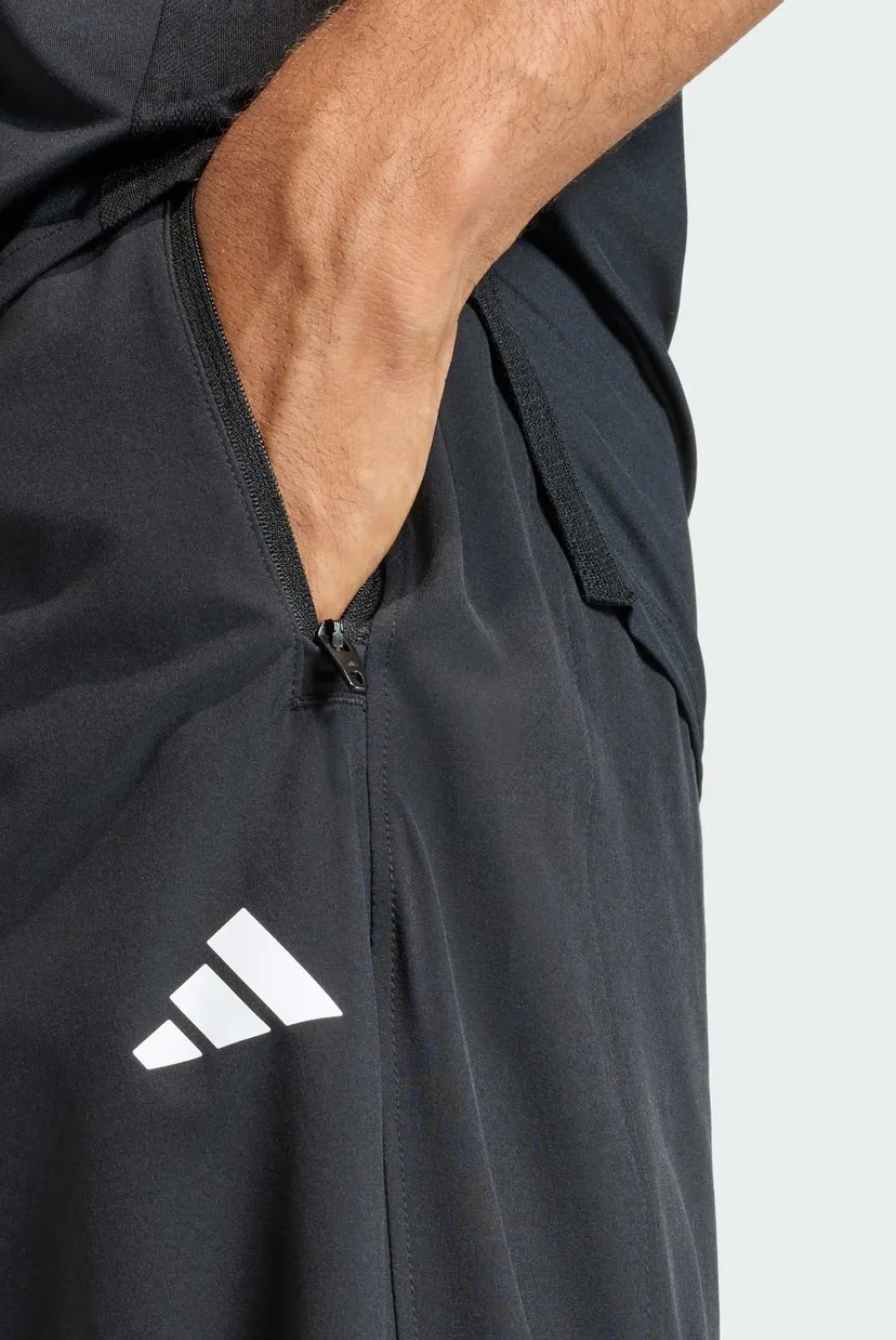 Чоловічі чорні спортивні штани WORKOUT ESSENTIALS FLEX WOVEN 4