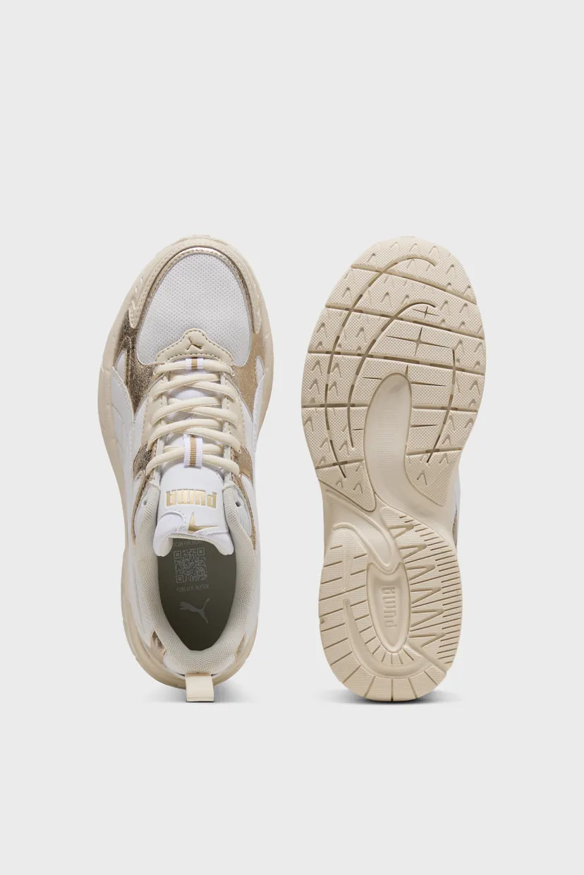 Жіночі бежеві кросівки Milenio Tech 2000 Metallic Whisper Sneakers Women 4