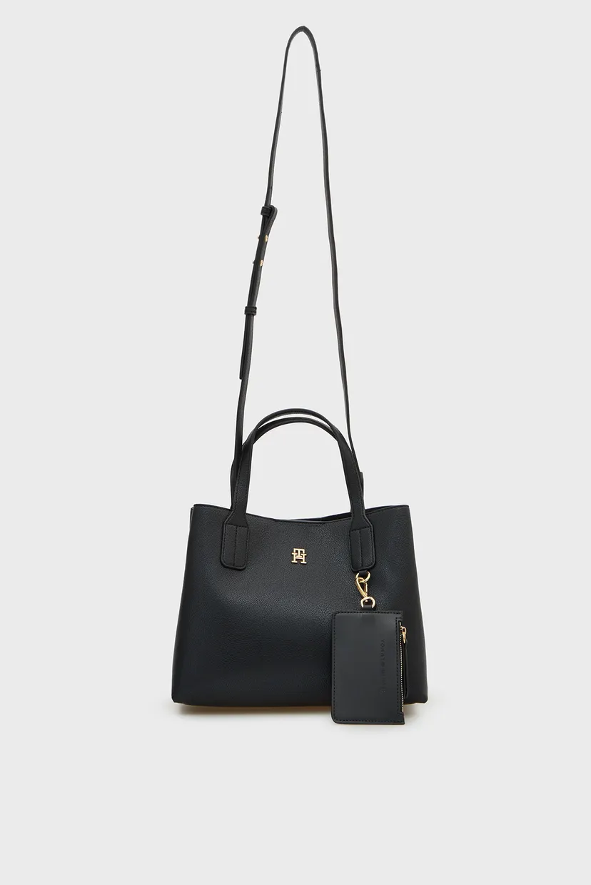 Жіноча чорна сумка ICON MINI SATCHEL 6