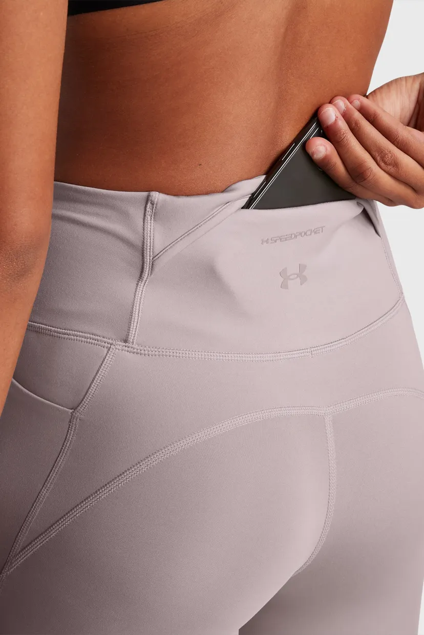 Женские пудровые тайтсы UA Launch Elite Ankle Tights 4