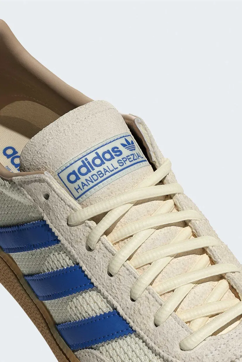 Мужские белые кожаные сникерсы Handball Spezial 8
