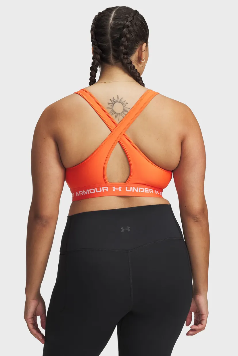 Жіночий помаранчевий топ Crossback Mid Bra 10
