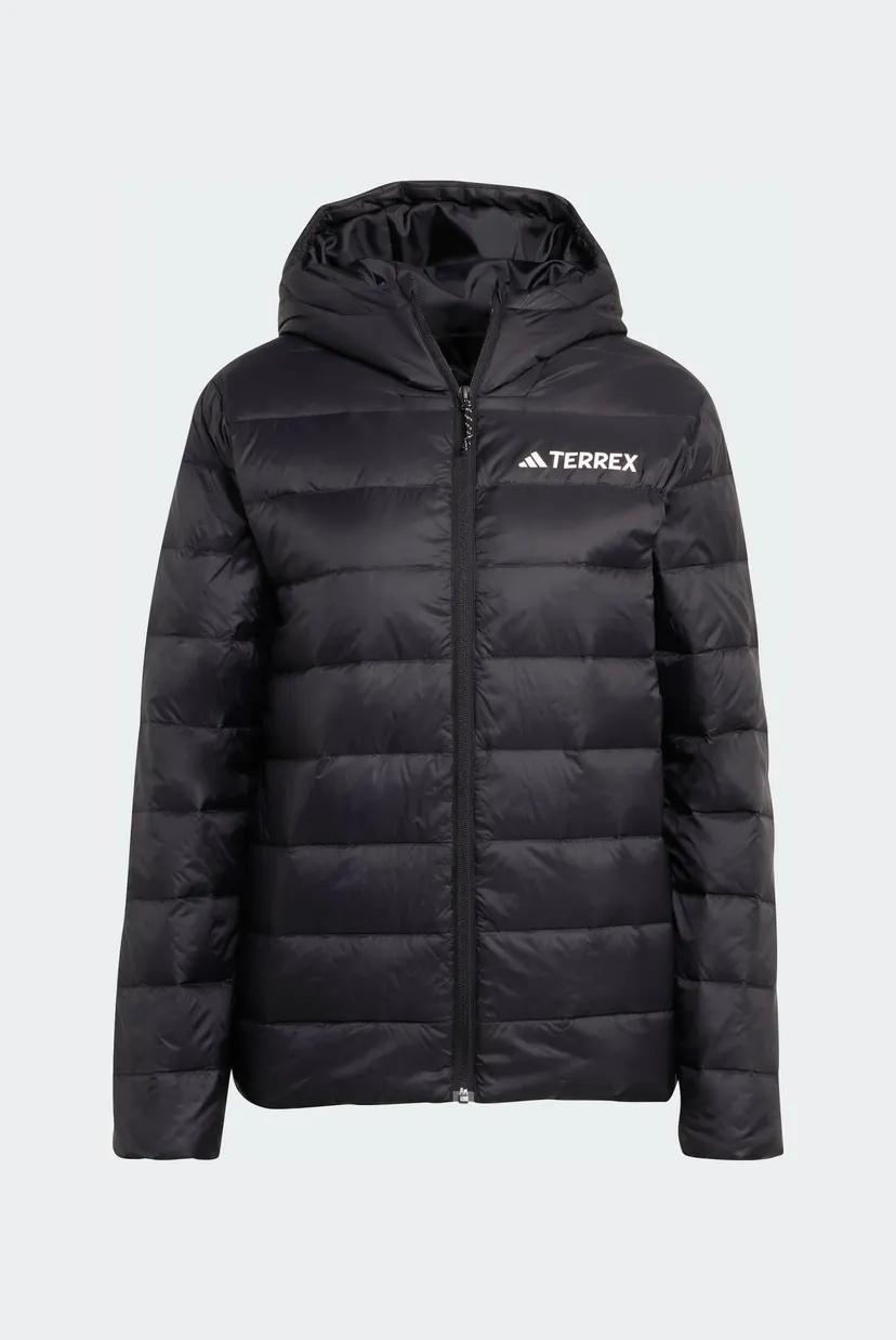 Женский черный пуховик Terrex Multi Essentials CLIMAWARM Light Down Hooded 6