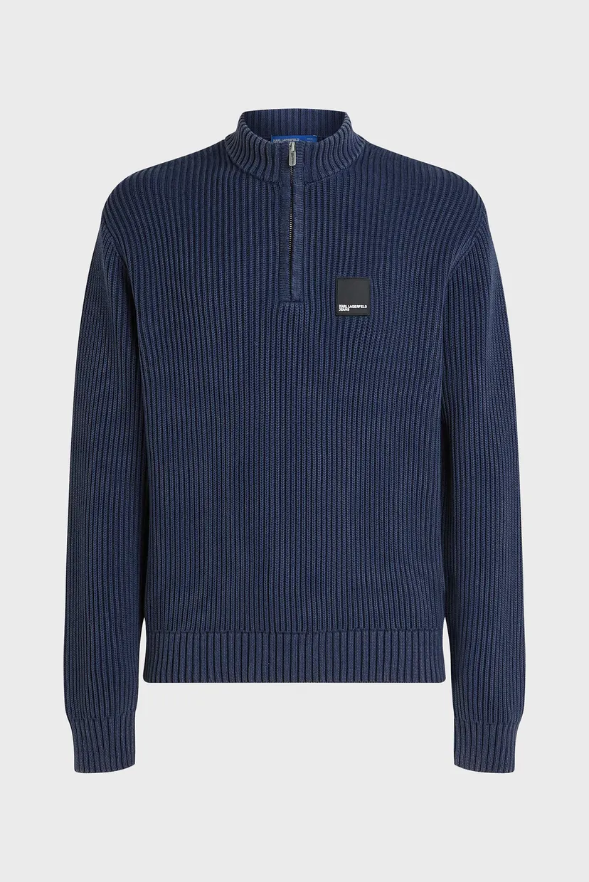 Мужская синяя кофта relaxed washed 5