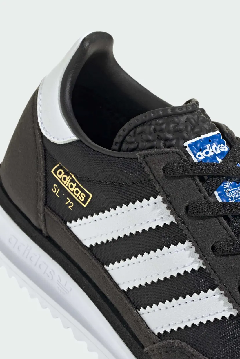 Дитячі чорні кросівки SL 72 RS Elastic Laces Kids 8