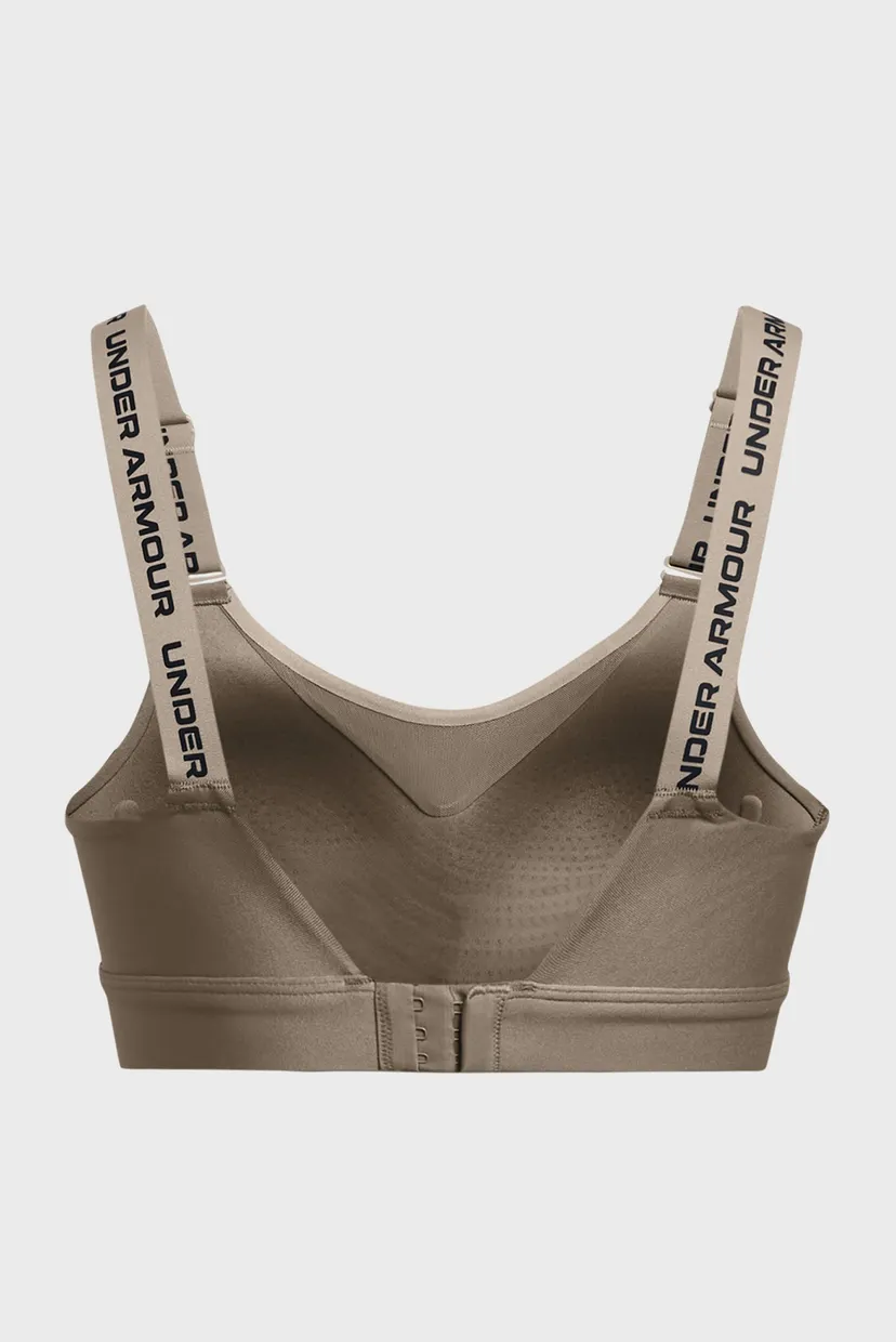Жіночий коричневий топ UA Infinity High 2.0 Bra 7