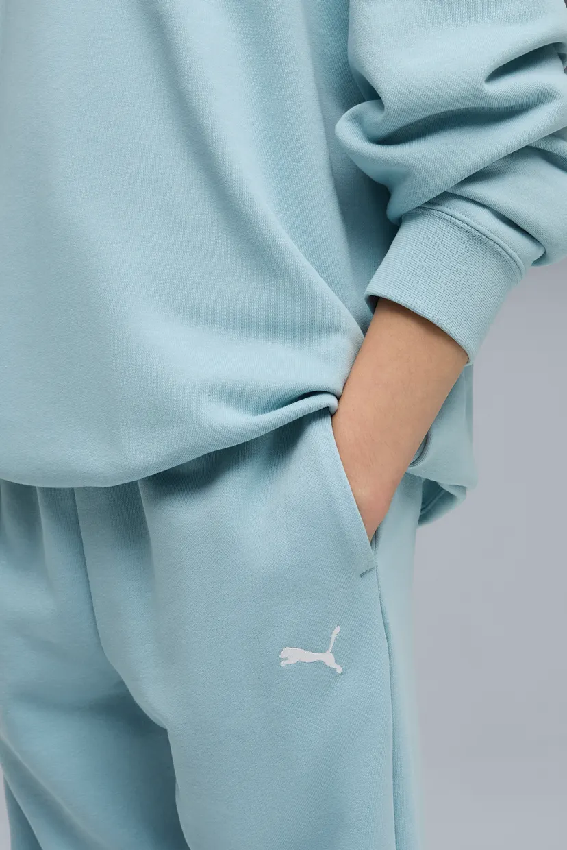 Дитячий блакитний спортивний костюм (світшот, штани) Loungewear Oversized Tracksuit Youth 3