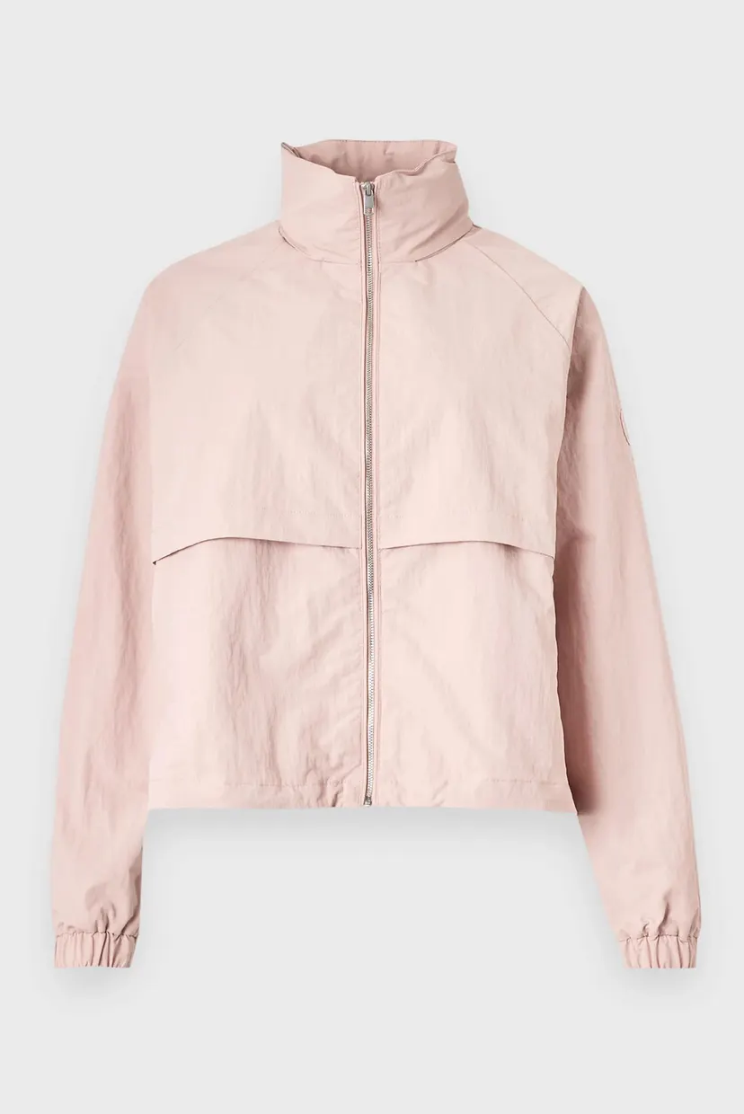 Женская розовая ветровка SHORT NYLON WINDBREAKER 5