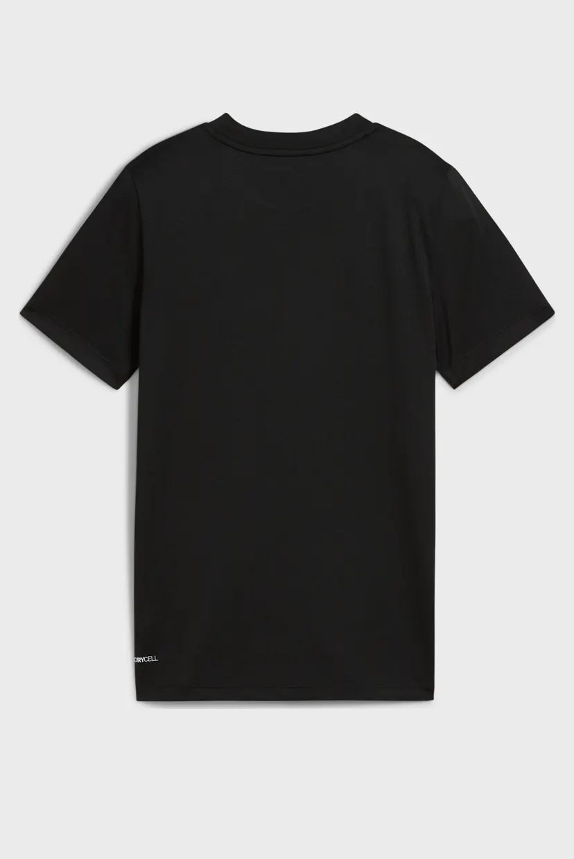 Дитяча чорна футболка Train All Day Essentials Tee Youth 5