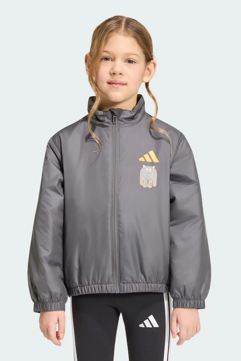 Дитяча сіра куртка TIRO_NSTER LIGHT PADDED 3