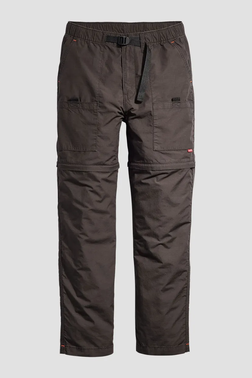 Мужские черные брюки Utility Zip-Off 2в1 8