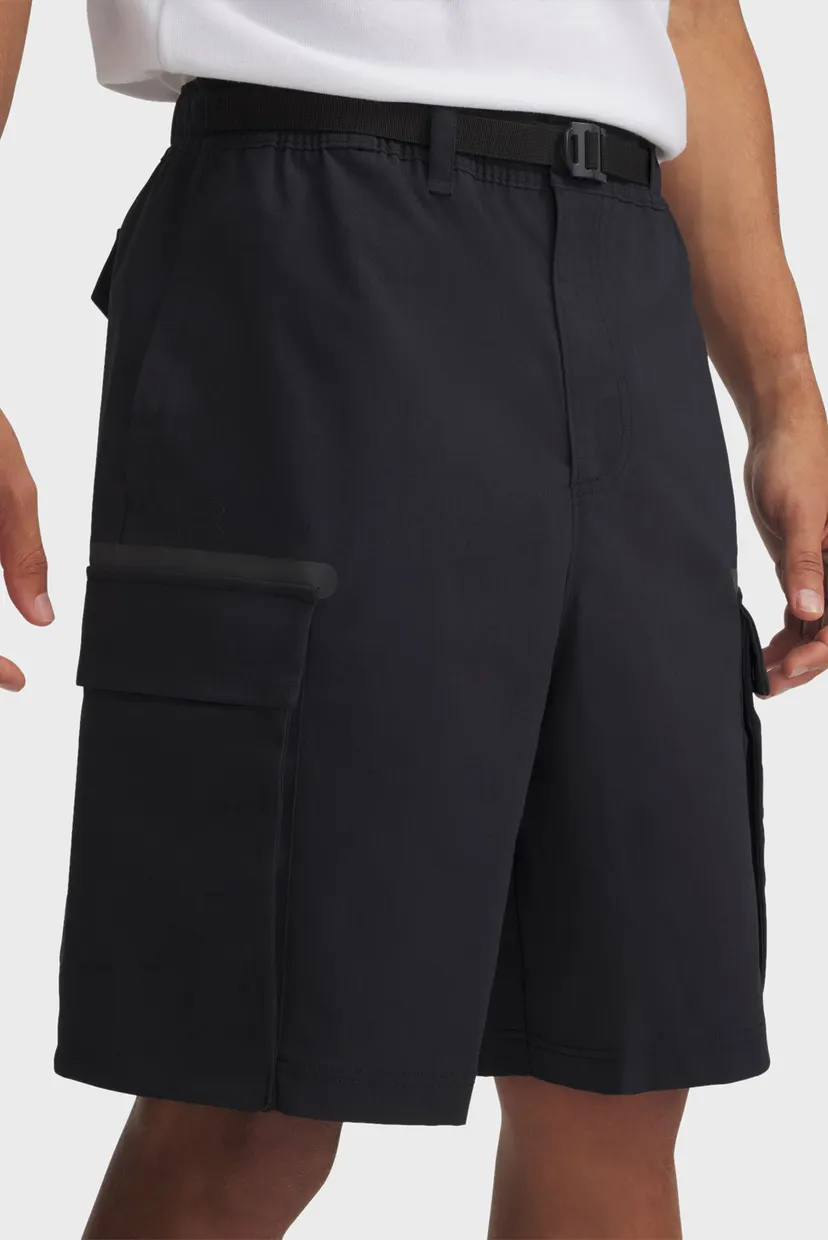 Мужские черные шорты UA Unstoppable Utility Short 4