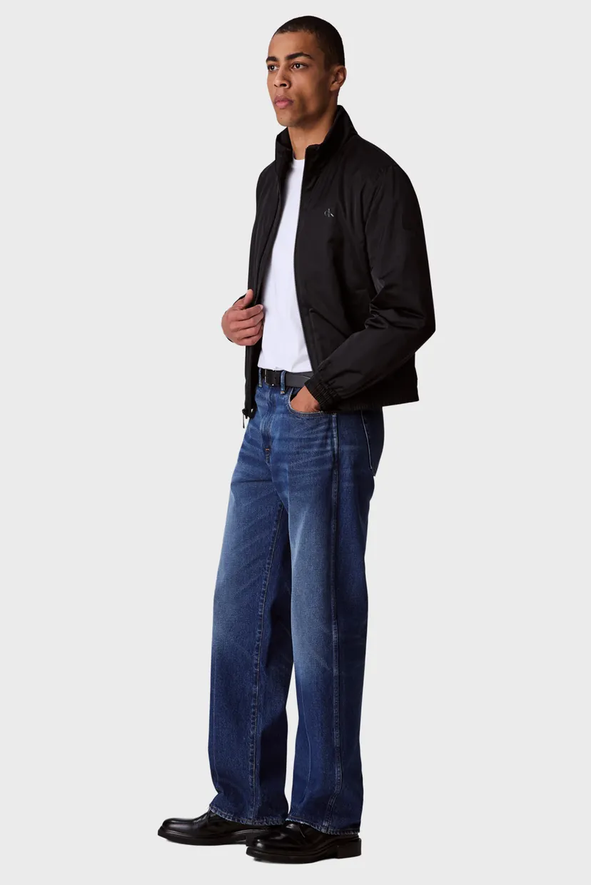 Мужская черная куртка LS PADDED HARRINGTON 3