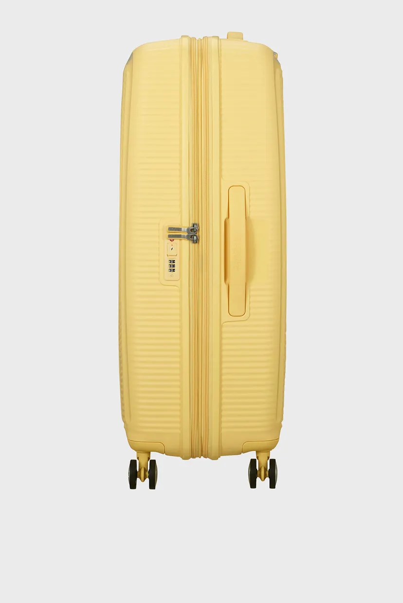 Жовта валіза 77 см SOUNDBOX PASTEL YELLOW 5