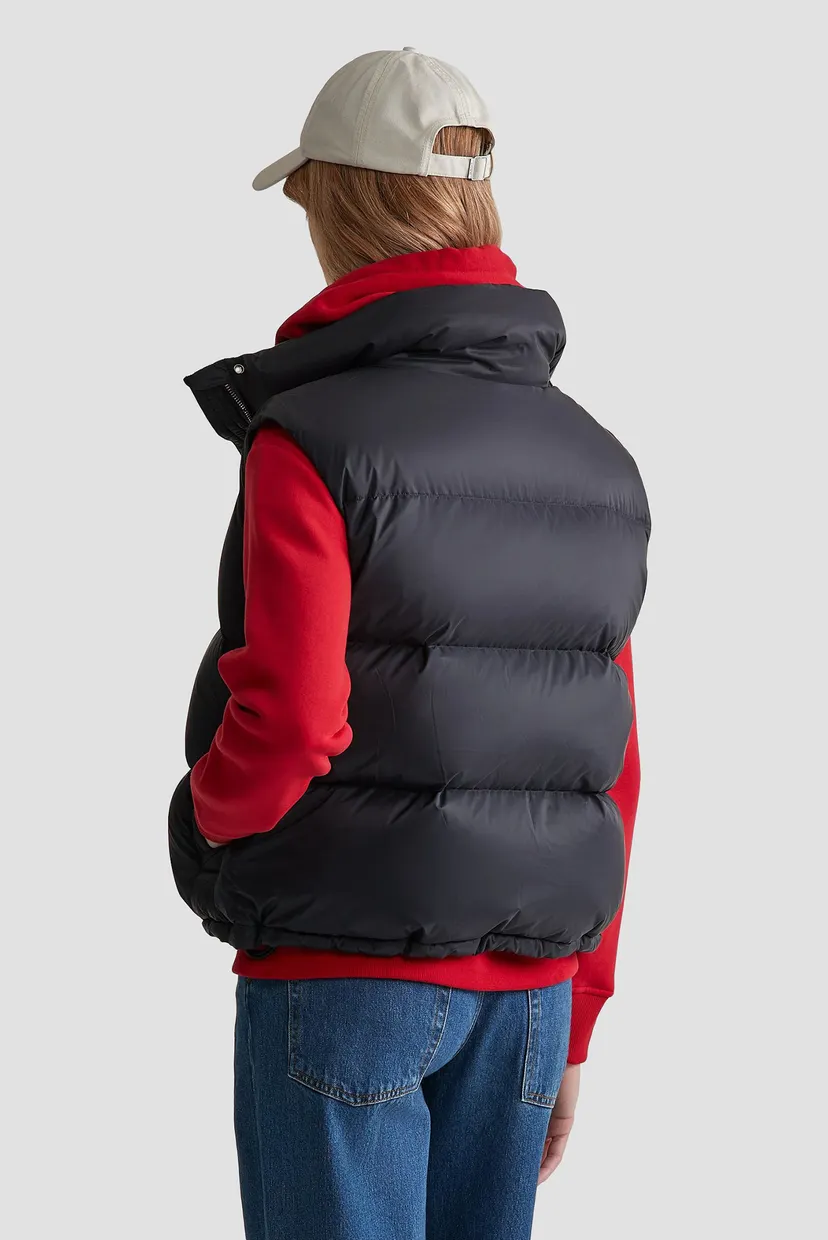 Жіночий чорний пуховий жилет DOWN VEST 3
