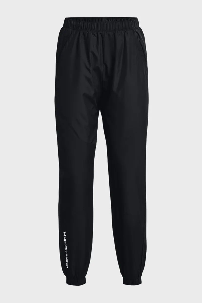 Жіночі чорні спортивні штани UA RUSH ™ Woven Pant 5