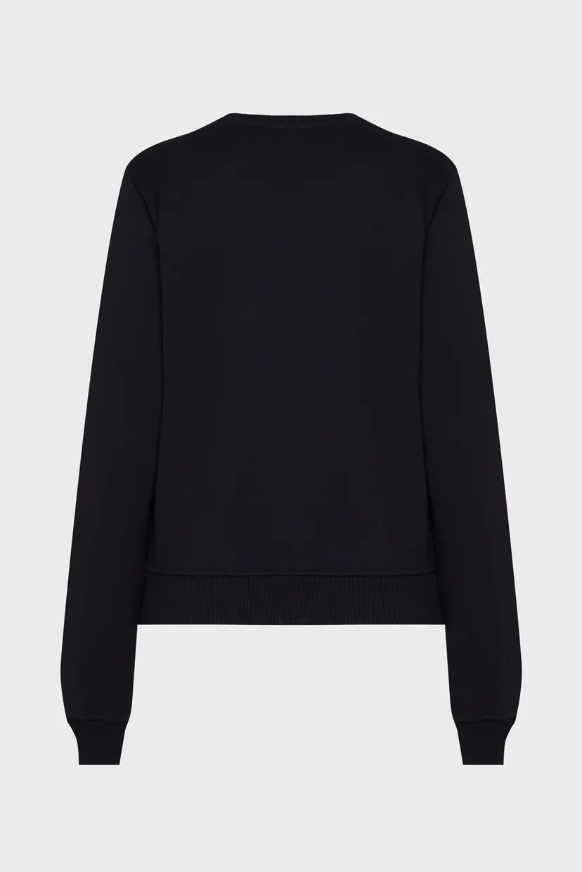 Жіночий чорний світшот F-REGGY-POFF SWEAT-SHIRT 6