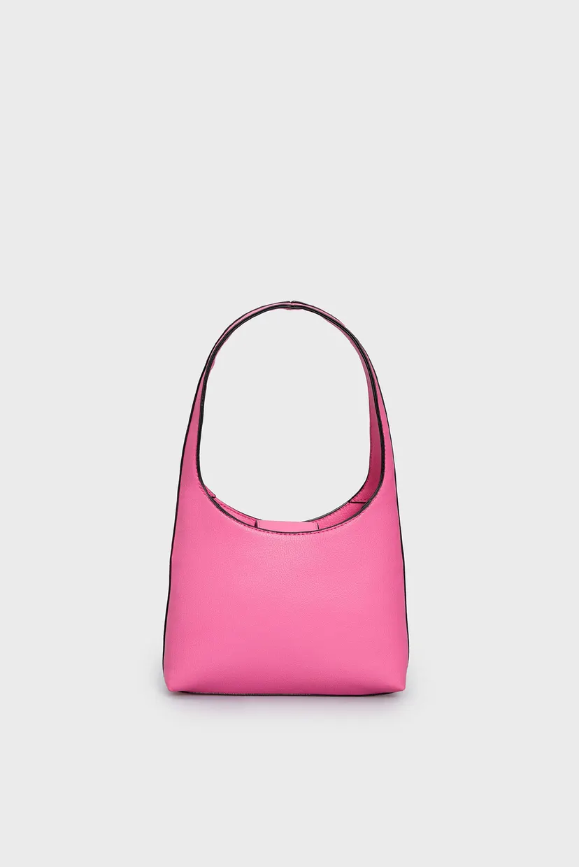 Женская розовая сумка MINIMAL MONOGRAM SHOULDER BAG 6